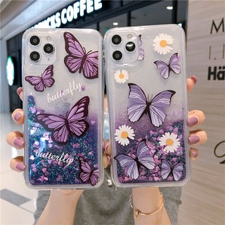 Ốp Điện Thoại Trang Trí Cát Kim Tuyến Chống Rơi Cho iphone 15 14 13 12 11 pro max plus mini iphone xs max xr 7 8 plus 6 6s