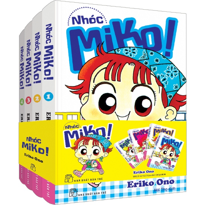 Sách Bộ Manga - Nhóc Miko!: Tập 1 - 4 (Bộ 4 Tập)