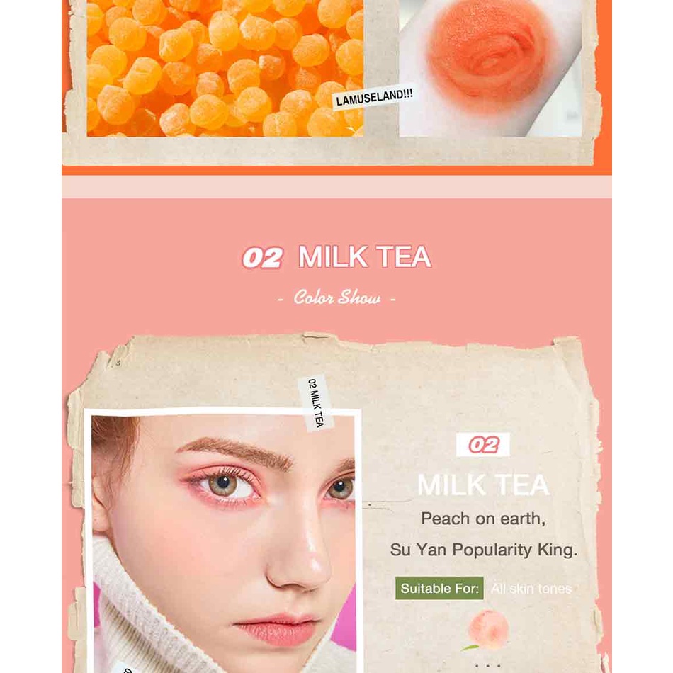 Mô tả Má Hồng Dạng Lỏng Lamuseland 4 Màu Tùy Chọn Mã 3.5g LA2008 - 4