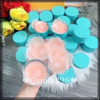 ( Miếng dán ngực) Hộp 5 đôi dán ngực Silicon dùng lại được nhiều lần