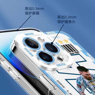 Ốp Điện Thoại TPU Dẻo In Hình Ronaldo Neymar Messi Cho iphone 6 6S Plus 7 8 Plus SE 2022 X XS Max XR 12 Mini 15 Pro Max