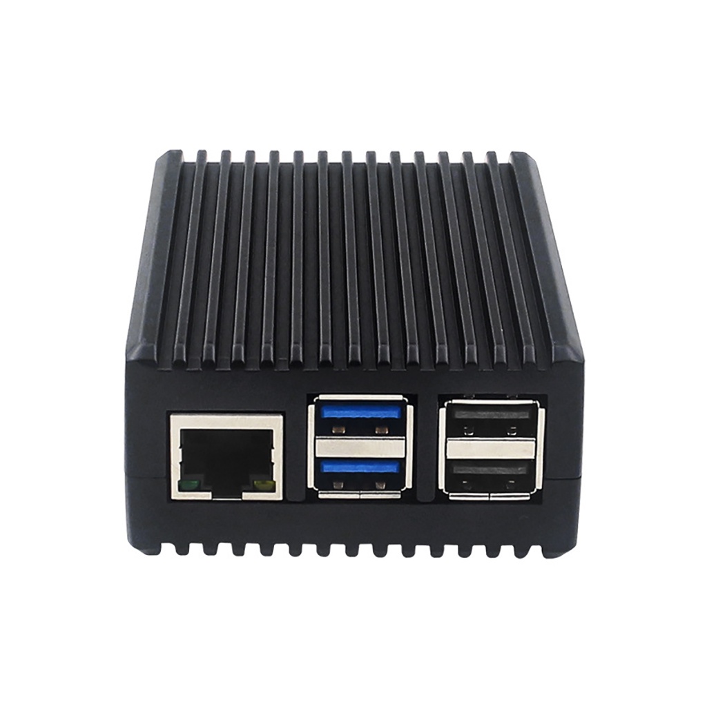 Vỏ Bảo Vệ Bộ Tản Nhiệt Bằng Silicon Và Kim Loại Cho Raspberry Pi 5 RPI 5 Pi5