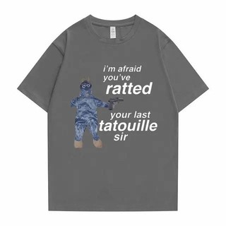 Ratatouille In Đồ Họa Áo Thun Im Afeaid Youve Ratted Cuối Cùng Của Bạn Tatouille Sir Áo Ngộ nghĩnh Chuột Tee Nam Nữ Áo Thun Dễ Thương