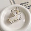 DELMER Cún Con Kẹp Tóc, Corgi Chó Động Vật Cá Mập Kẹp Động Vật Chó Vuốt Tóc, Hoạt Hình Thời Trang Nữ Mũ Bulldog Nữ