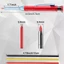 BORAGETE 1 Bộ Bút Chì Chế Biến Gỗ, Bút Chì Cơ Mài Tích Hợp 2,8mm, Kim Loại Bền Đầu Dài Lỗ Sâu Đánh Dấu Chắc Chắn Thợ Mộc Bút Chì Xây Dựng Chế Biến Gỗ