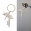 Móc khóa mặt dây chuyền nước Treeling Móc chìa khóa ô tô thủ công dành cho những người yêu thích phụ kiện sành điệu