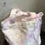 Túi đeo vai nơ nhỏ hoa tươi thời trang Túi xách sức chứa lớn Túi Tote Túi mua sắm nghệ thuật cho bé gái Mới
