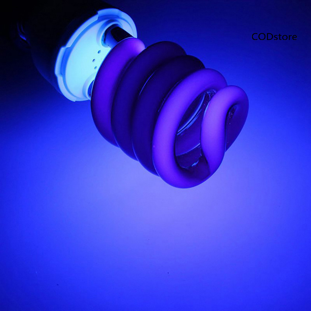 Đèn bẫy côn trùng raya 220V Bóng đèn trang trí Kim loại xoắn ốc UV Đèn huỳnh quang để thu hút côn trùng