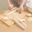 Cc Tiết kiệm nỗ lực Cán Cán ổn định Con lăn Pizza Hình chữ T Cán Pin Lý tưởng cho thợ làm bánh tại nhà và đầu bếp chuyên nghiệp
