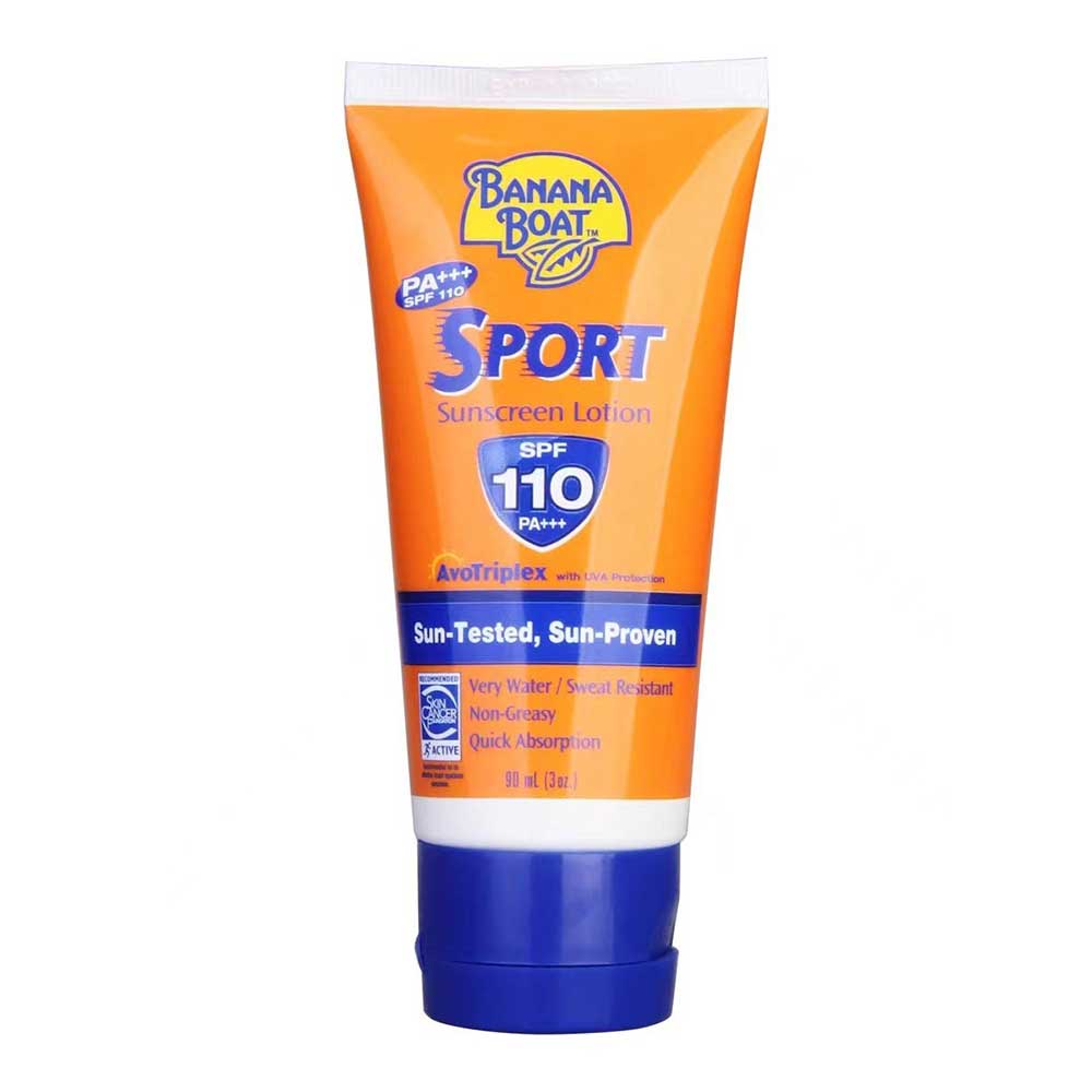 Banana Boat Sport Ultra Sunscreen Lotion SPF 110 PA+++ (90ml) | Shopee ...