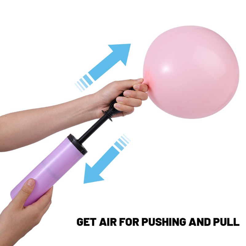 [Fatured] Dụng Cụ Bơm Bong Bóng Bằng Nhựa Bền / Dụng Cụ Bơm Hơi Cầm Tay Cho Bong Bóng / Bánh macaron Giáng Sinh / Tiệc Cưới