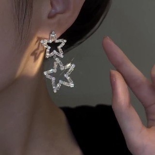 Bông Tai Thiết Kế Mới Đơn Giản Thời Trang Theo Phong Cách Nhật Hàn