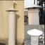 Mũ mưa thông gió YRBWD, Vỏ bảo vệ ống bếp PVC 75-200mm, Ống xả bền ngoài Hệ thống thông gió lỗ thông hơi