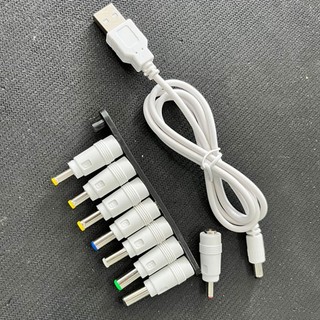 Dây Cáp Sạc Chuyển Đổi usb Sang dc9v 12v 5 X 2 5mm 8 Jack Cắm Cho Loa router
