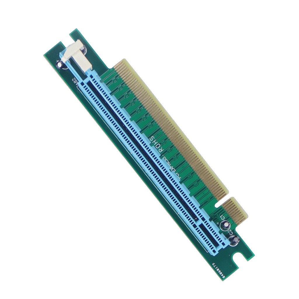 Thẻ Chuyển Đổi pci-e 16x Mở Rộng Góc Phải / 180 Độ 90 Độ / 180 Độ Chuyên Dụng Cho pci-e pci-e