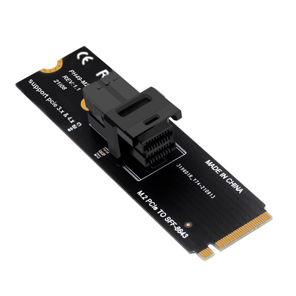Card Mở Rộng m.2 m key Pcie4.0 Sang sff8643 sff8639 m2 nvme protocol 2.5 u.2 2260 2280 Sd Sang m.2 pcie Thẻ