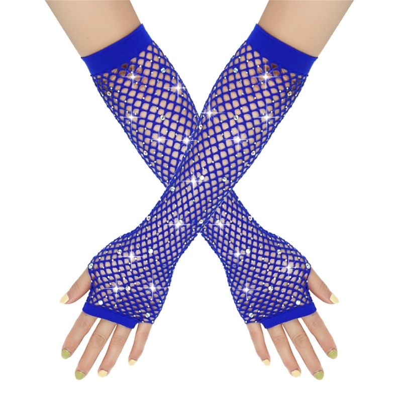 Da Punk Găng Tay Cổ Tay Hộp Đêm Rỗng Fishnet Cho Disco Dancing Livehouse