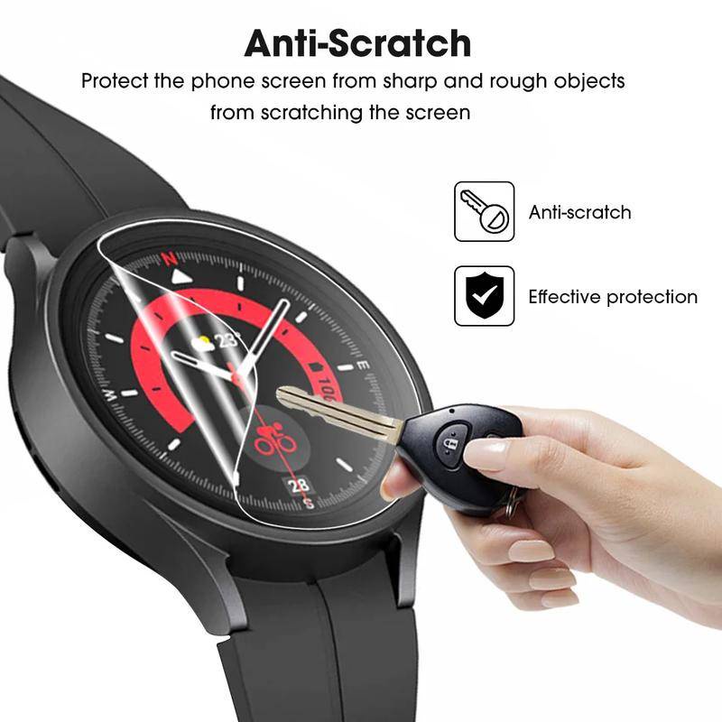 Cho Đường Kính 34mm 33mm 32mm 31mm 30mm Đa Năng HD Hydrogel Phim Tròn Đồng Hồ Thông Minh Bảo Vệ Màn Hình Cho Đường Kính 42mm 41mm 40mm 39mm 38mm 37mm 36mm 35mm Không Kính