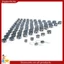100 Chiếc Vòng Chì Niêm Phong Đậu Đường Kính 8mm, 100 Chiếc Dây Thép, 1 Chiếc Niêm Phong Crimper Với Tay Cầm Phủ Nhựa Đỏ Bộ Con Dấu Chì