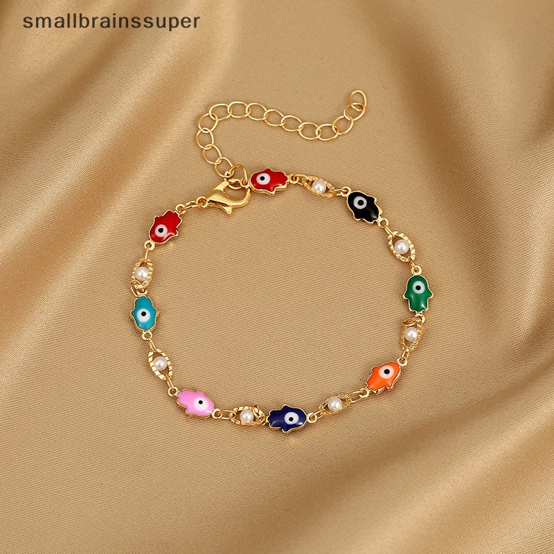 Smallbrainssuper Vòng Tay Đính Ngọc Trai Trái Tim Ngôi Sao zircon Dầu Nhỏ Giọt Phong Cách Hàn Quốc Làm Quà Tặng Sinh Nhật Cho Nữ