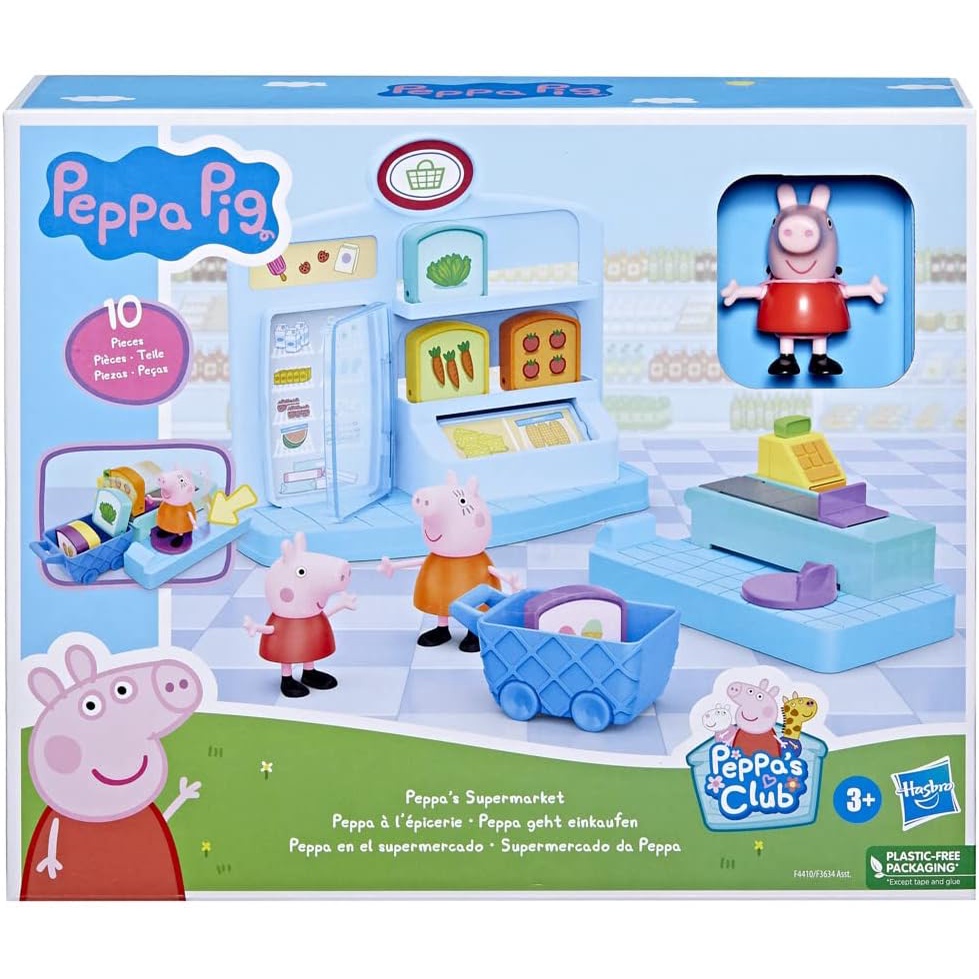 Set 8 Mô Hình Đồ Chơi Siêu Nhân peppa pig 'S adventures