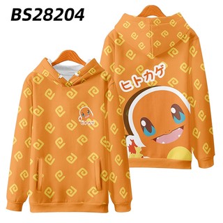 Áo Cosplay Pokémon Bulbasaur & Charmander - Thiết kế 3D, Phù hợp Nam Nữ