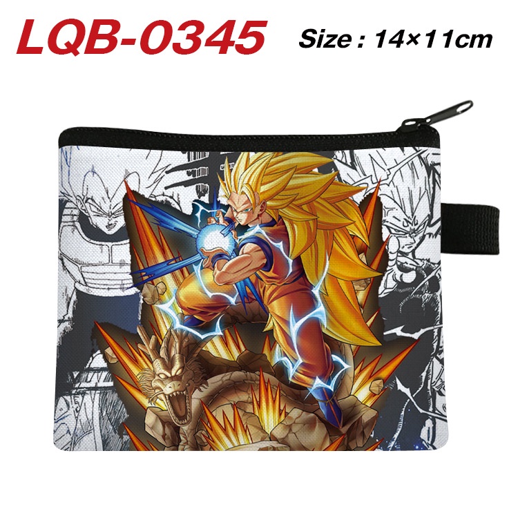 YT2 Dragon Ball Trẻ Em Zero Ví Hoạt Hình Túi Đựng Thẻ Di Động Móc Khóa Túi Bảo Quản Thẻ Tiền Xu Túi Xách Dễ Thương