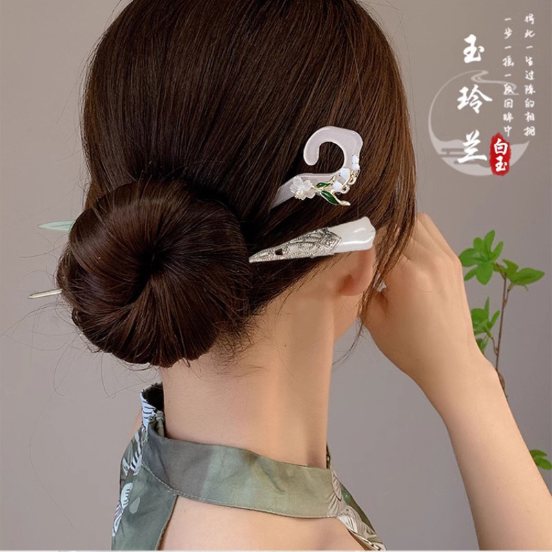 Kẹp tóc cao cấp Retro Thời trang nữ Kẹp tóc cao cấp đơn giản