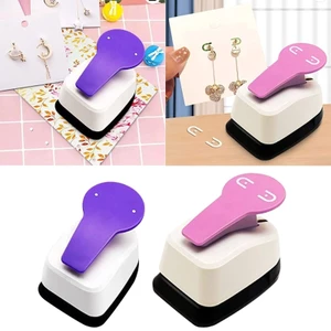 XGB Đa Năng DIY Dụng Cụ Cắt Giấy Bông Tai Thẻ Đấm Dụng Cụ Dập Nổi Đấm