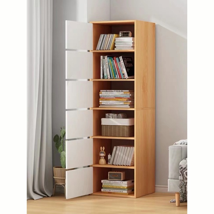 SUNNY Tủ gỗ đa năng Kệ sách gỗ kiểu mới Thích hợp cho phòng khách phòng ngủ và các dịp khác