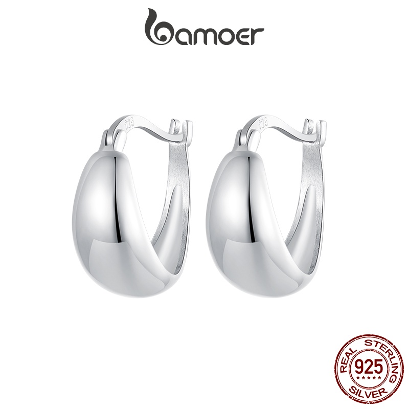 Bamoer Bông Tai Bạc 925 Thời Trang Nữ Tính