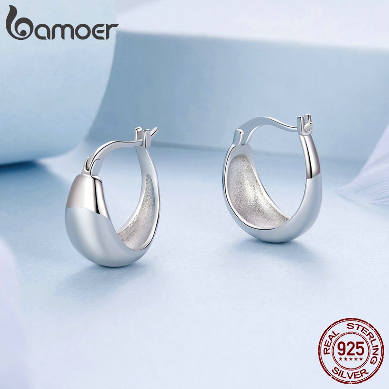 Bamoer Bông Tai Bạc 925 Thời Trang Nữ Tính