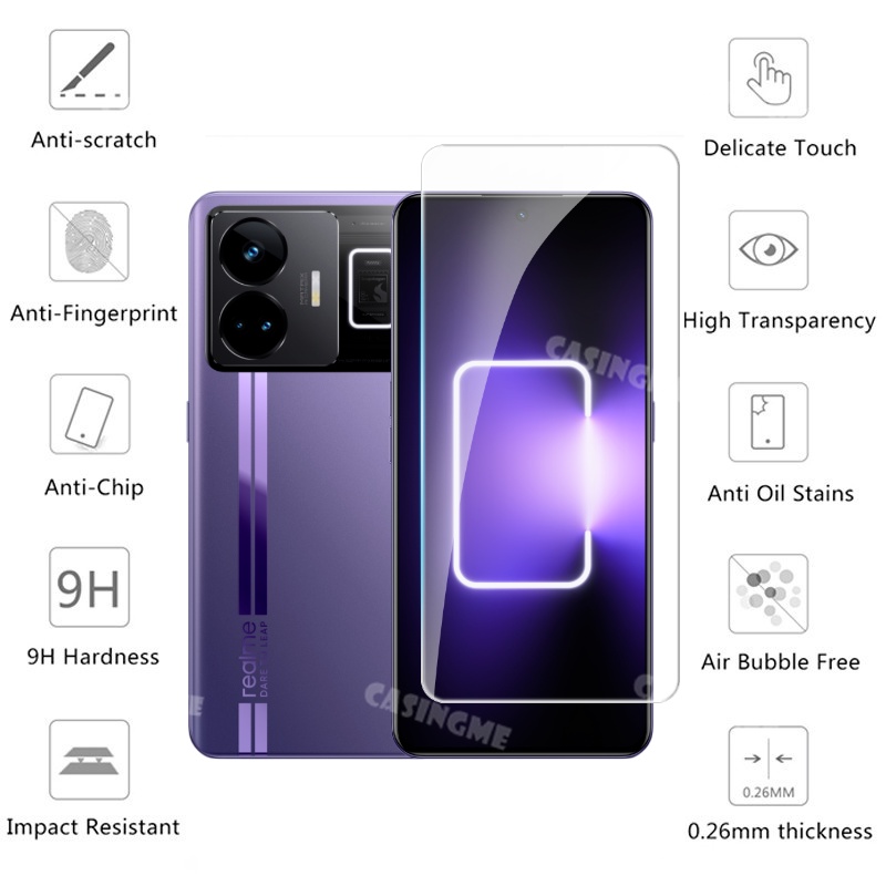Kính Cường Lực 2 Trong 1 Bảo Vệ Toàn Màn Hình Cho realme gt3 2023 gt3 realmegt3 240w realmegt gt neo 5 3 4g 5g 2023