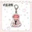 HT3 Jujutsu Kaisen Móc Khóa Anime Móc Khóa Acrylic Hoạt Hình Dễ Thương Itadori Yuji Gojo Satoru Túi Mặt Dây Chuyền Móc Chìa Khóa Quà Tặng TH