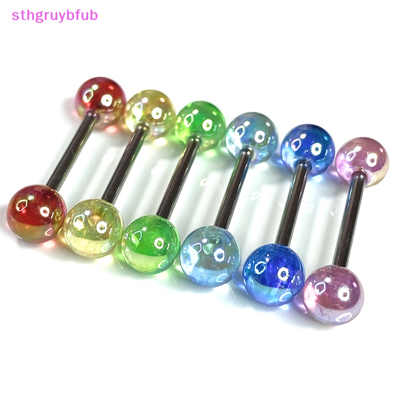 Sthb 1 Khuyên Lưỡi Bằng Thép Titan Nhiều Màu Sắc Dành Cho Nữ vn