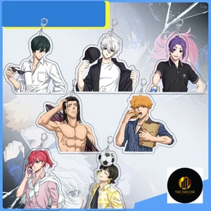 Móc khóa BLUE LOCK ver BÁN THÂN in hình anime chibi mica trong acrylic keyring dễ thương