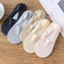 YRBWD Tất Vô Hình Thấp, Tất Thường Ngày Nữ Mùa Hè Ren Thuyền Tất, Tất Ren Ngắn Thoáng Khí Tất Mỏng