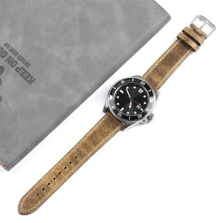Dây Đeo Đồng Hồ Bằng Da Bò Siêu Mỏng Thay Đổi Màu 18mm 19 20mm 21 22mm Phong Cách Ý