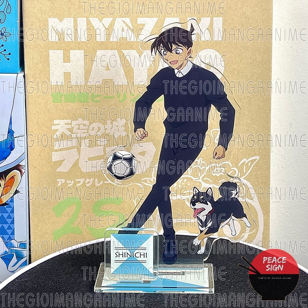 Mô hình DETECTIVE CONAN ver CHÓ MÈO Standee Thám Tử Lừng Danh tượng acrylic anime mica chibi