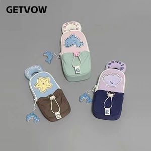 GETVOW Bút chì, Túi đựng bút nhiều lớp di động, Túi đựng văn phòng phẩm đa chức năng chống bẩn dung tích lớn Văn phòng học