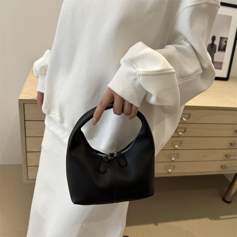 Túi xách da PU LACYES, túi nhỏ Pu nách, đeo chéo màu kẹo thời trang đơn giản cho học sinh