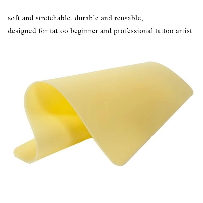 3 / 5 / 10 Silicone Hình Xăm Da Thực Hành Trống Đôi Trang Điểm Thường Trực Lông Mày Microblading Thực Hành Miếng Lót Da Hình Xăm Người Mới Bắt Đầu