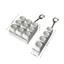 Mũ bàn phím ngón tay NORDICLIFE, Móc khóa Fidget giảm căng thẳng Keycap, Thư giãn vượt qua thời gian 4 / 9 Phím DIY Bàn phím Pinch Đồ chơi dành cho người lớn