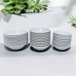 COMBO 10 CHÉN CHẤM MÀU ĐÁ XÁM – NHỰA MELAMINE CỨNG CÁP – TRƯỜNG AN VN