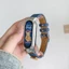 Dễ Thương Dây Đeo Thay Thế Chất Liệu Da Hoạ Tiết Gấu Xinh Xắn Cho xiaomi mi band 8 7 6 5 4 3