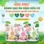 Bánh Gạo Ăn Dặm Hữu Cơ Cho Bé từ 6 tháng tuổi NoBi NoBi vị truyền thống/ việt quất/ khoai/ cải xoăn/ quả mọng/ chuối