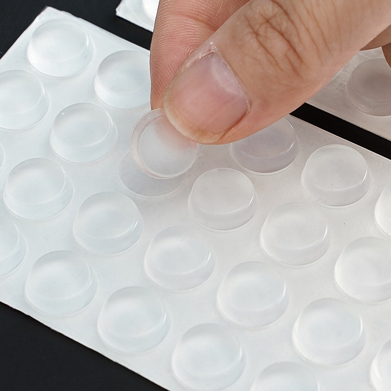 Silicone Miếng Dán Tường Bằng Silicon Chống Va Đập Cho Tay Nắm Cửa Tủ Lạnh
