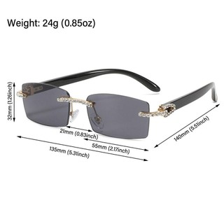 Kính râm hình chữ nhậtpunk gradient UV400, phù hợp lái xe, dành cho cả nam và nữ
