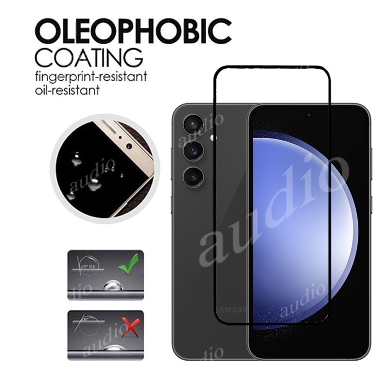 3 Chiếc Kính Cường Lực Bảo Vệ Màn Hình Cho Samsung Galaxy S24 S23 FE 5G 2024 Trong Suốt Trong Suốt Bảo Vệ Mỏng Phim Cho Samsung S24Fe S23Fe SamsungS24 SamsungS23 FE Vỏ Điện Thoại Phim
