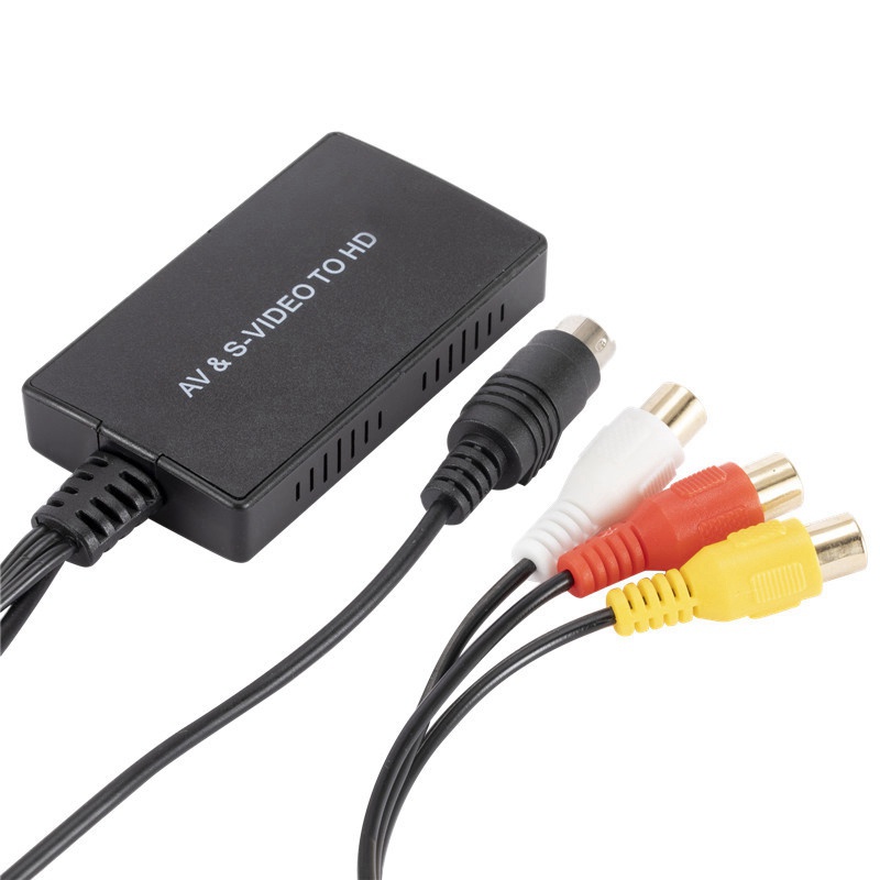 Svideo Bộ Chuyển Đổi Từ s-video Sang hdmi Và 3rca cvbs Hỗ Trợ 1080p 720p